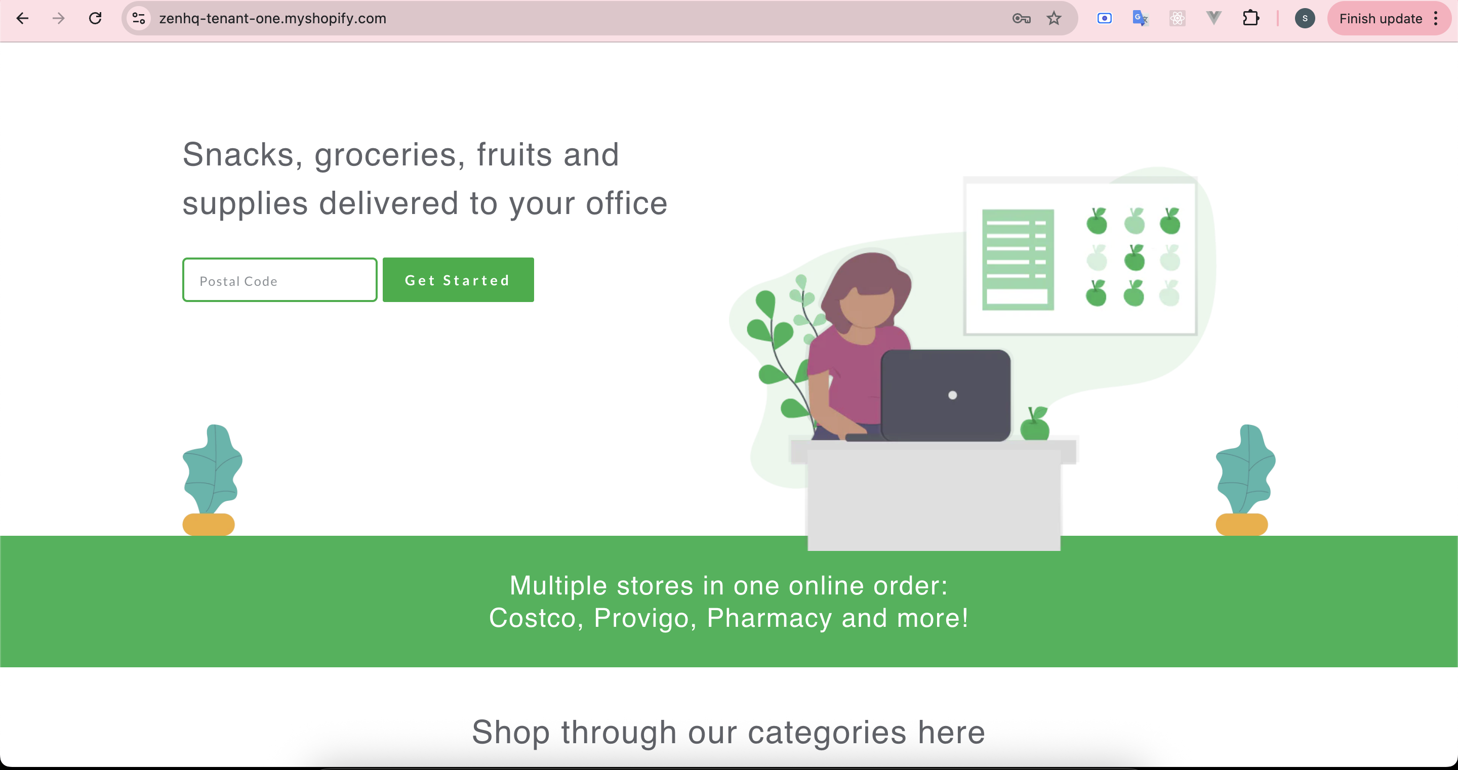 ZenHQ — Multi-Tenant E-Commerce Platform with Custom Shopify Checkout & Delivery Management Preview