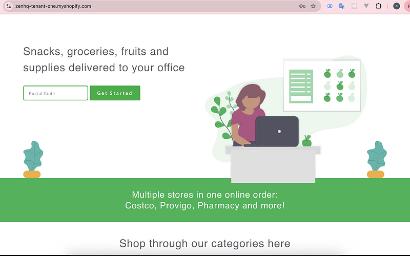 ZenHQ — Multi-Tenant E-Commerce Platform with Custom Shopify Checkout & Delivery Management