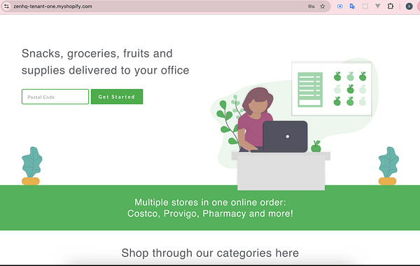 ZenHQ — Multi-Tenant E-Commerce Platform with Custom Shopify Checkout & Delivery Management