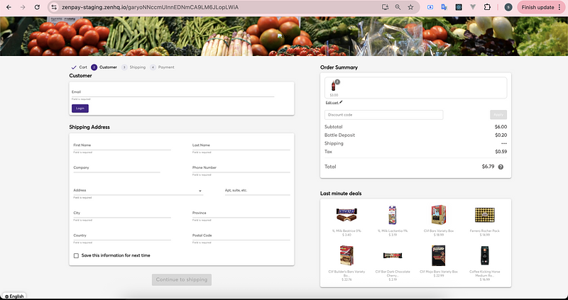 ZenHQ — Multi-Tenant E-Commerce Platform with Custom Shopify Checkout & Delivery Management