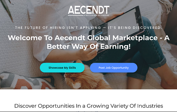 Aecendt Global — Sharetribe Hiring Marketplace with Custom Workflow Intelligence Module