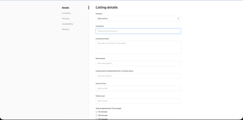 LocumLens — Healthcare Staffing Marketplace Built on Sharetribe Console Alone