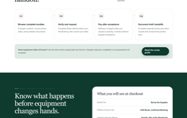 AidersPlus — Premium Peer-to-Peer Event Equipment Rental Marketplace